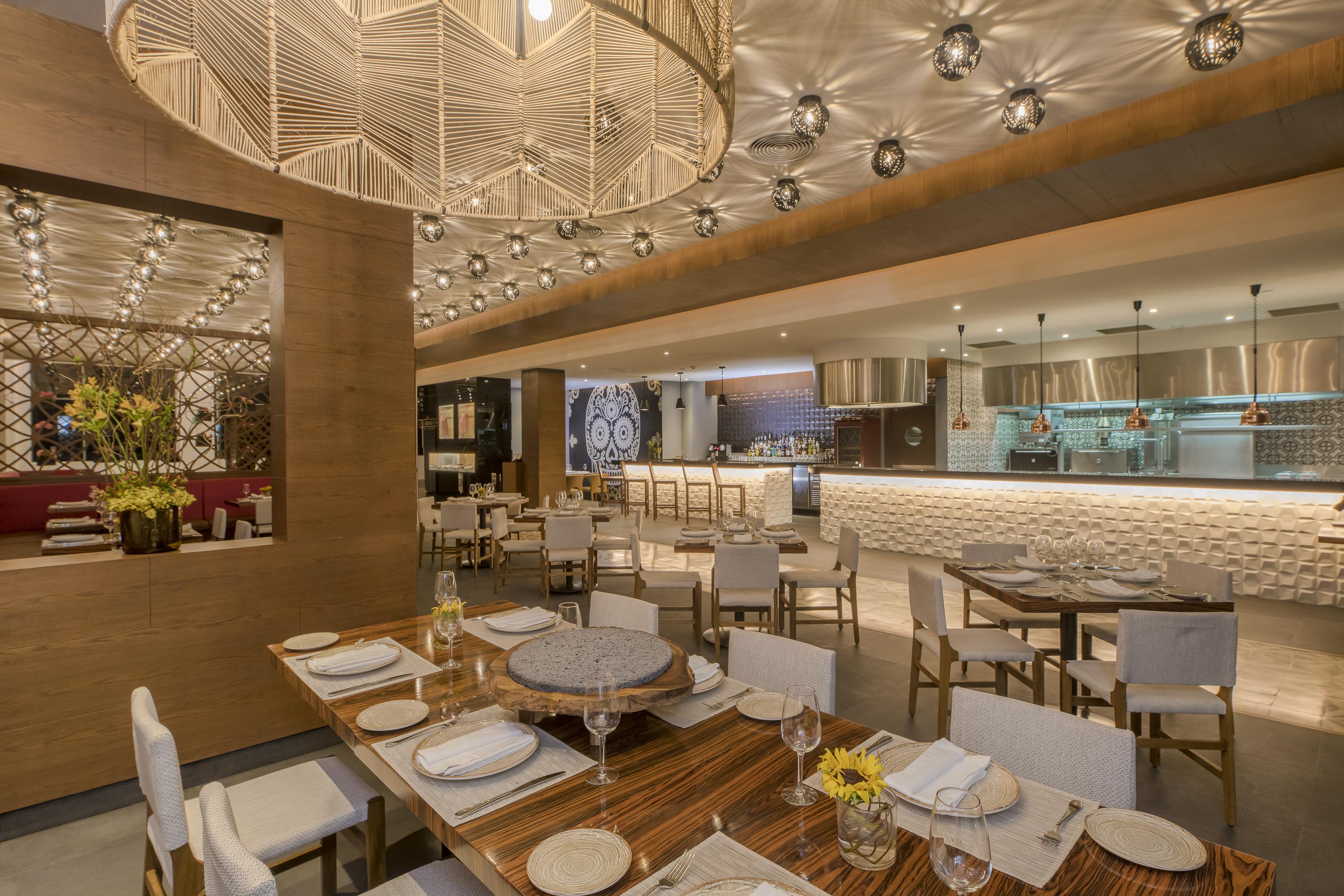 Haven Riviera Cancun (Adults Only) Alfredo V. Bonfil Exterior foto The interior of the restaurant