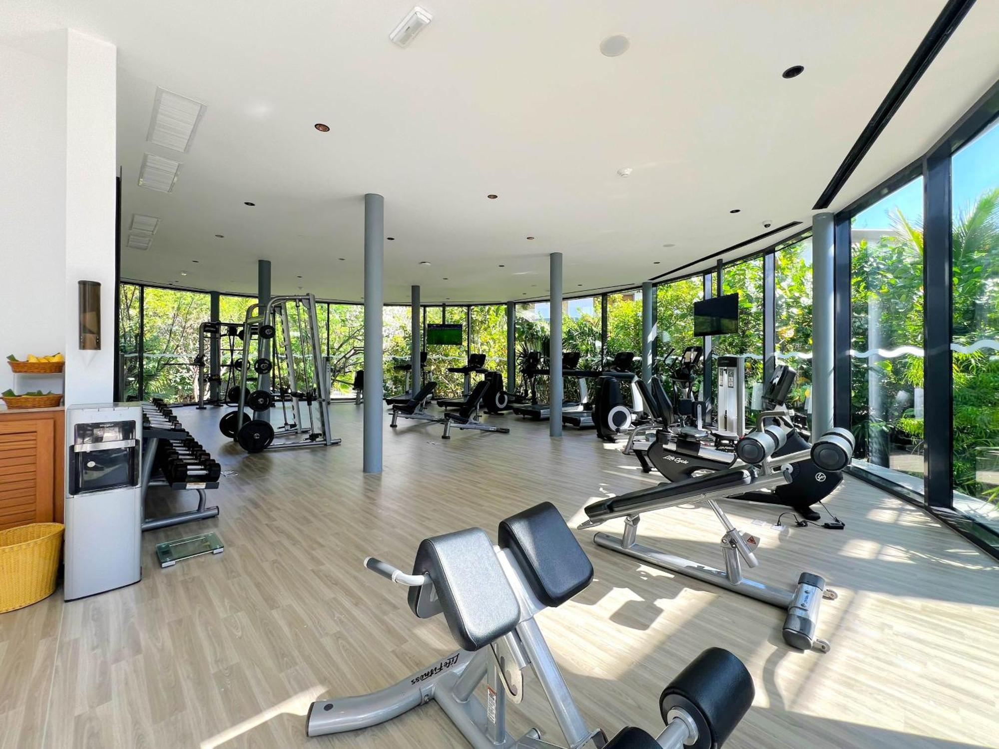 Haven Riviera Cancun (Adults Only) Alfredo V. Bonfil Exterior foto The gym at the resort